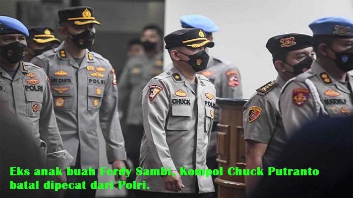 Ini Alasan Chuck Putranto, Eks Anak Buah Ferdy Sambo Batal Dipecat dari Polri dan Demosi 1 Tahun