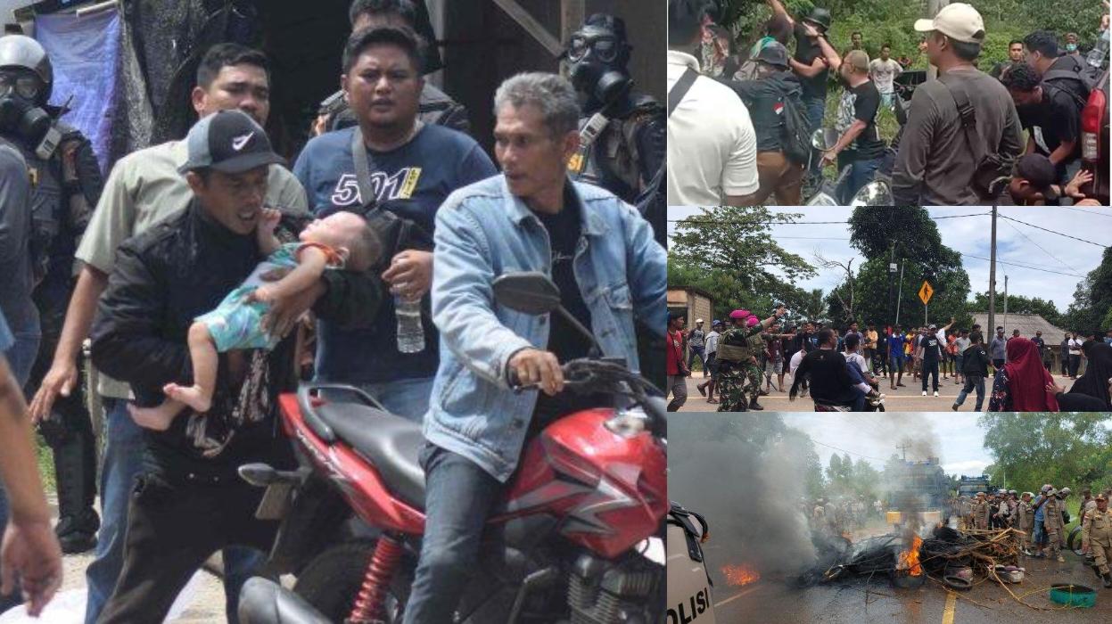 Respon Kapolri Soal Tim Terpadu Bentrok dengan Warga di Pulau Rempang Batam