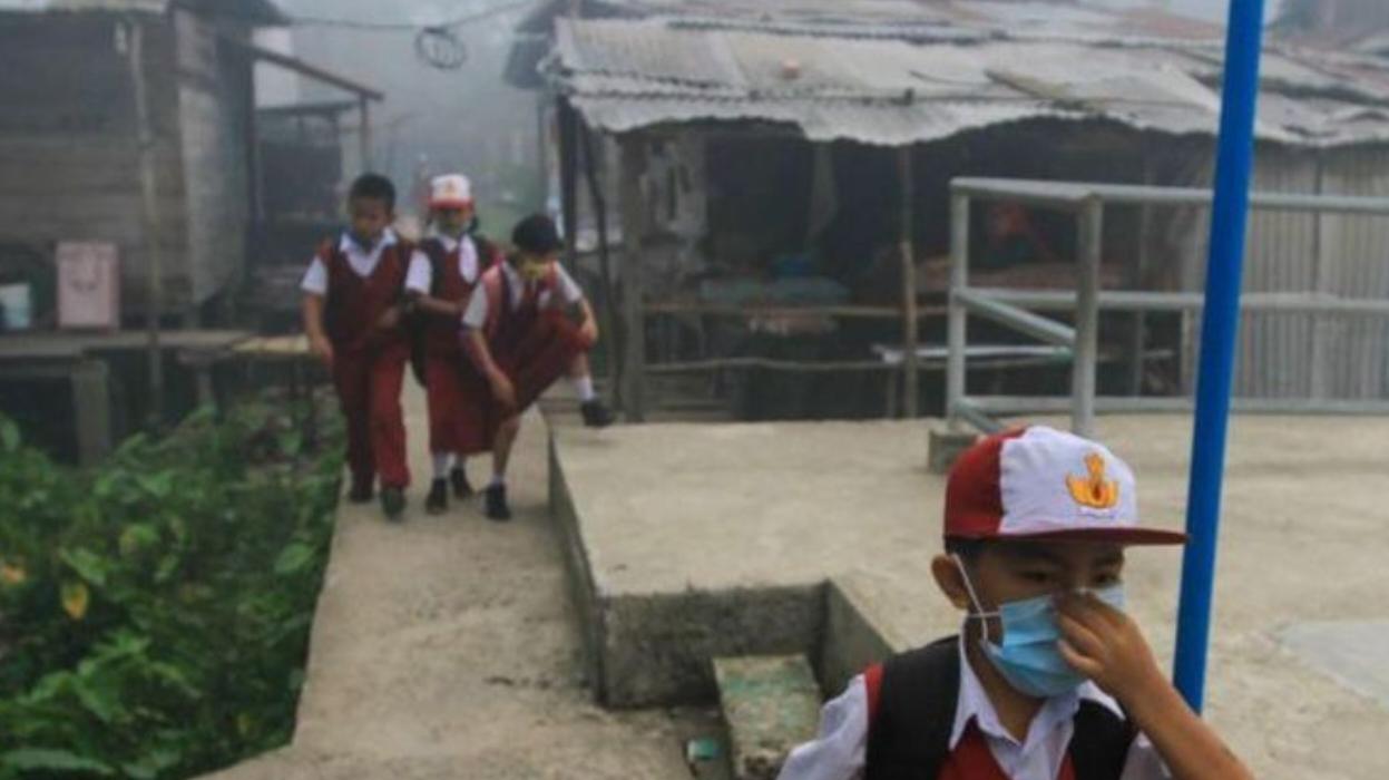 Kabut Asap di Pagi Hari, DLH Sebut Ada Kiriman Asap Dari Wilayah Tetangga