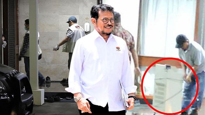 KPK Angkut 12 Senpi dan Puluhan Miliar dari Rumah Dinas Syahrul Yasin Limpo, Surya Paloh Komentar