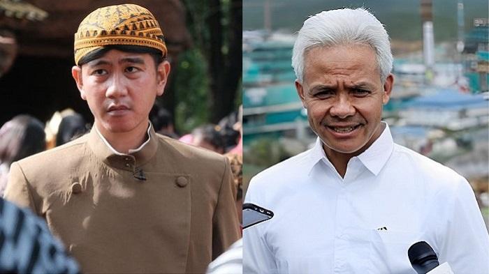 Gibran Rakabuming dan Ganjar Pranowo Tanggapi Hasil Survei Elektabilitas dari Litbang Kompas