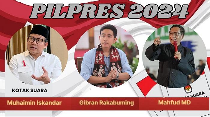 Hasil Survei Elektabilitas Capres dan Cawapres Pilpres 2024: Unggul Muhaimin, Gibran, atau Mahfud?