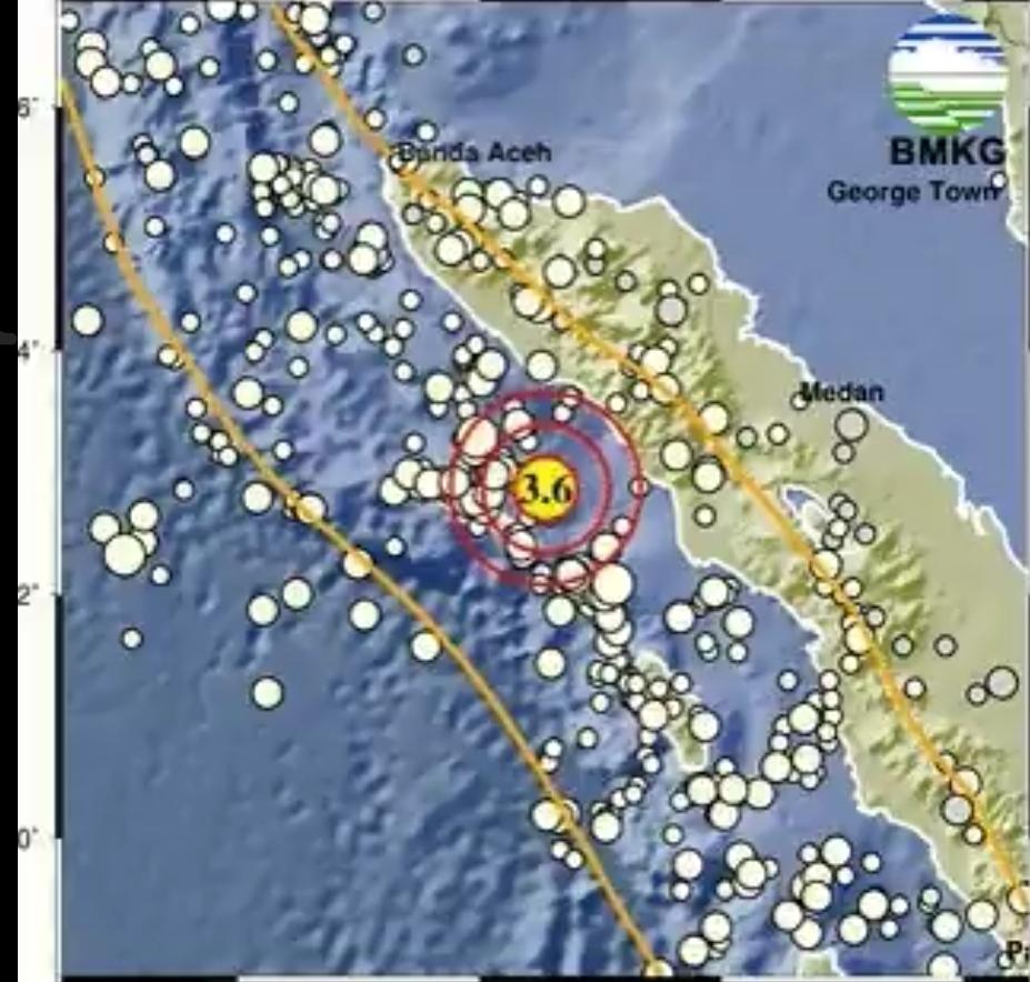 3 Jam Lalu Sinabang Aceh Digetarkan Gempa Hari Ini Jumat 5 Januari 2024, Ini Datanya