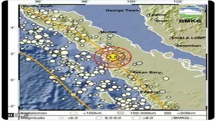 Gempa Bergema di Tapanuli Selatan Sumut, Simak Selengkapnya Data BMKG
