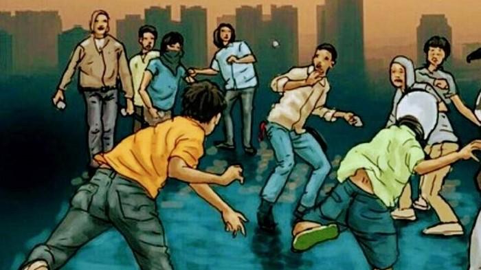 Pelaku Utama Masih Diburu, Polisi Tangkap 5 Orang yang Terlibat Tawuran dan Sebabkan Korban Jiwa