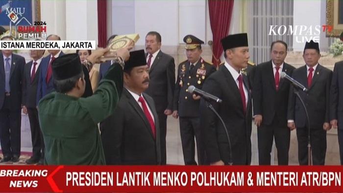 Daftar Nama-Nama Menteri Terbaru Kabinet Indonesia Maju setelah Hadi Tjahjanto dan AHY Dilantik