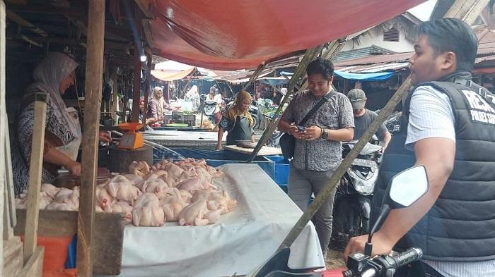 Kapolres Sarolangun Jambi Sidak ke Pasar Tradisional Guna Antisipasi Kenaikan Harga Jelang Ramadan