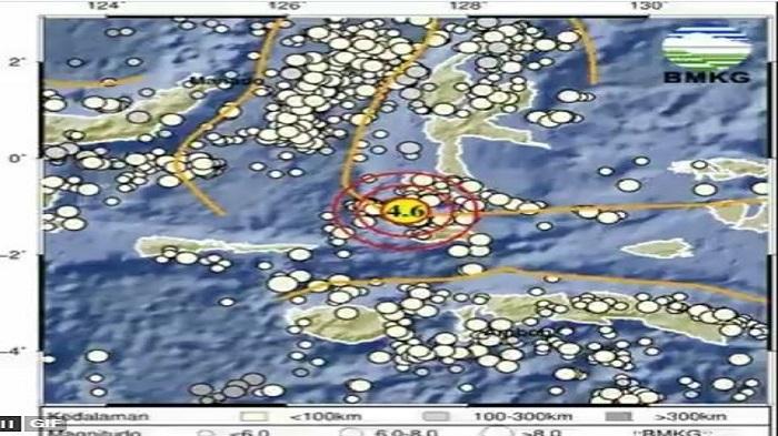 Gempa Hari Ini Kamis 7 Maret 2024, Getarkan Labuha Malut, BMKG: Bermagnitudo 4.6