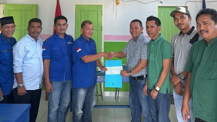 Susul Aspan, Yopi Muthalib Ambil Formulir Pendaftaran Bacabup Tebo Jambi ke Demokrat