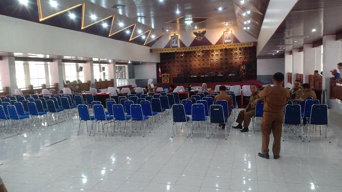 Paripurna DPRD Merangin Jambi Molor, OPD Rama-ramai Tak Hadir, Jadwal Pukul 10.00 WIB