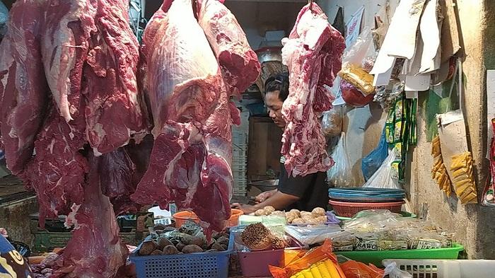 H -2 Lebaran, Harga Daging Sapi di Kerinci Naik, Cek Detailnya