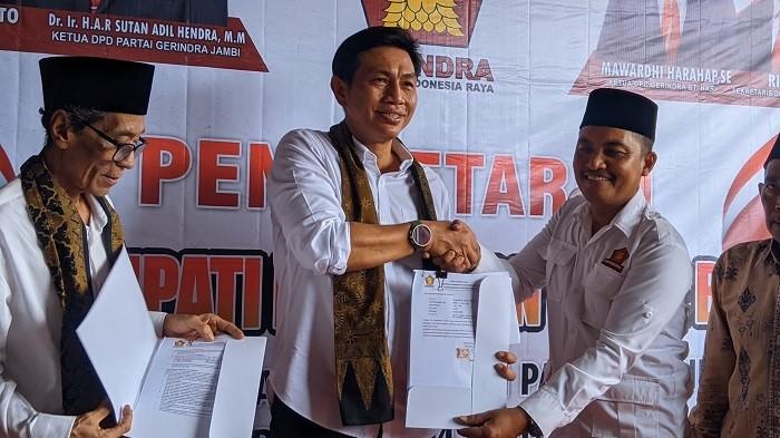 Setelah PKB, Fadhil-Bakhtiar Serahkan Formulir Pilbup Batanghari Jambi ke Nasdem dan Gerindra