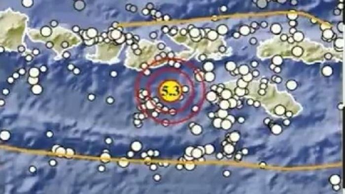 Gempa Hari Ini Minggu 9 Maret Guncang Sumbawa NTB Bermagnitudo 5.3, BMKG: Tak Berptensi Tsunami