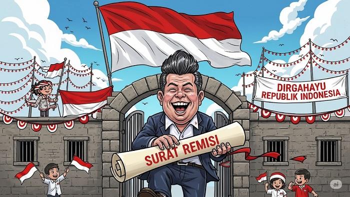 Kado Kemerdekaan untuk Koruptor: Eks Bupati Kapuas dan 184 Napi Dapat Remisi di HUT RI ke-80