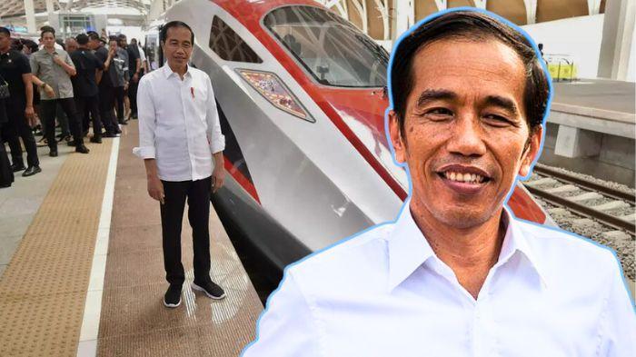 Jokowi Bungkam Soal Utang Rp116 Triliun Kereta Cepat, Dulu Kebanggan dan  Jamin Tak Sentuh APBN - Tribunjambi.com