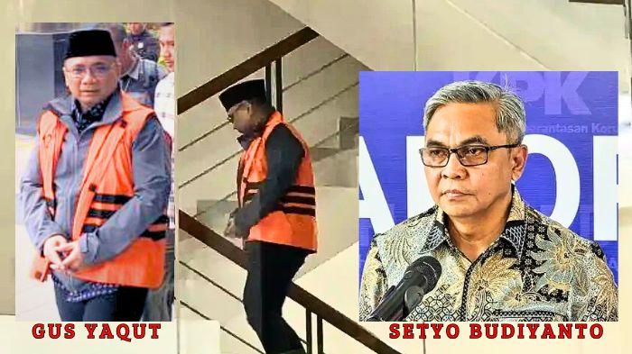 20260324-Kolase-foto-Gus-Yaqut-digiring-ke-KPK-dan-Ketua-KPK-Setyo-Budiyanto.jpg