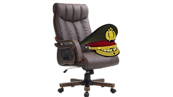 20260509-Ilustrasi-kursi-pejabat-dan-topi-Polri.jpg
