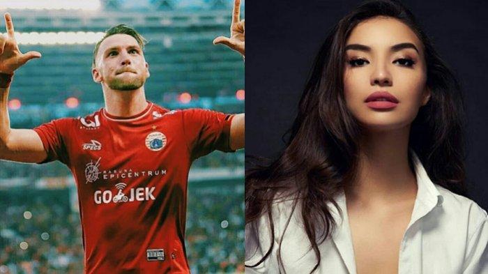 Dikabarkan Punya Hubungan Spesial dengan Marco Simic Manohara Nonton Laga Persija Jakarta di Stadion