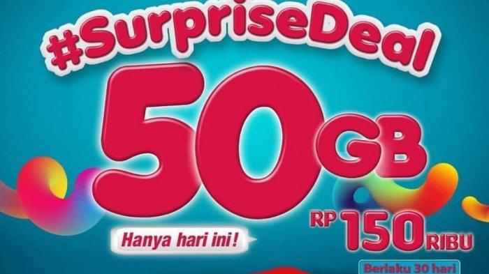 Valentine Day Promo Telkomsel, Hanya Hari Ini! Quota 50 GB Harga Spesial Rp 130 Ribu, Aktif 30 Hari