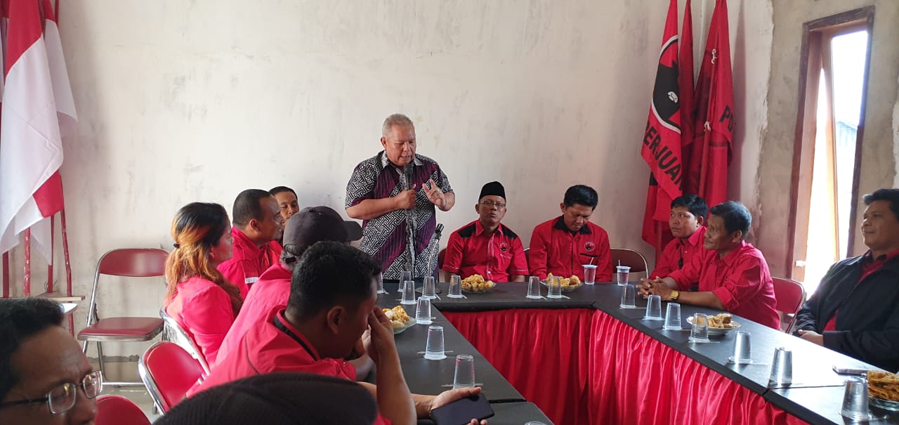 Safrial Datangi DPC PDIP Batanghari, Optimis Menang Pilgub Jambi