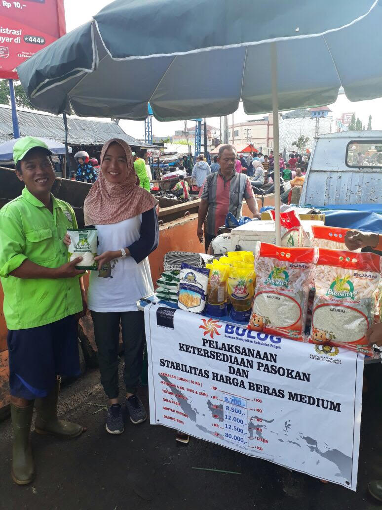 Per-23 April Bulog Jambi Gelar Program Ketersediaan Pasokan dan Stabilitas Harga Beras Medium