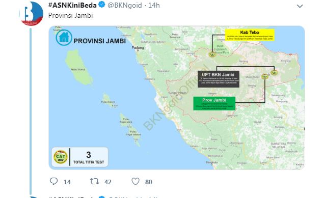 CPNS Pemprov Jambi - Jadwal dan Lokasi SKD Pemprov Jambi, Lengkap dengan Persyaratan