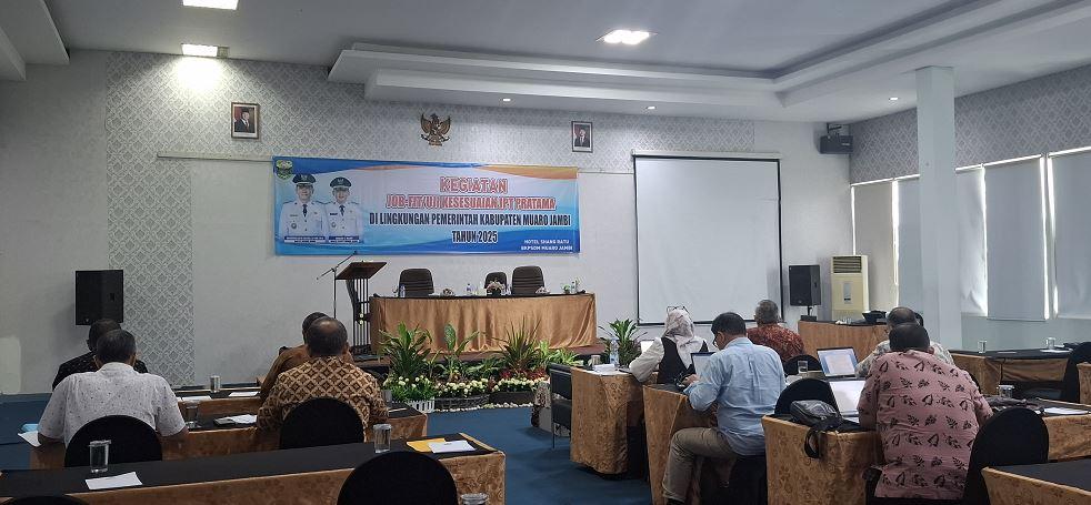 26 Pejabat Eselon II Muaro Jambi Ikuti Uji Kesesuaian, 5 Pansel Lakukan Penilaian