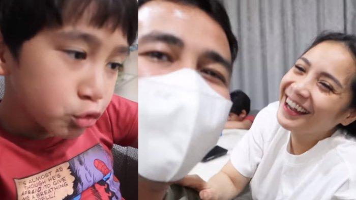 Reaksi Menggemaskan Rafathar saat Raffi Ahmd Bilang Sedang Diet Ketika Ditawari Makan Nagita
