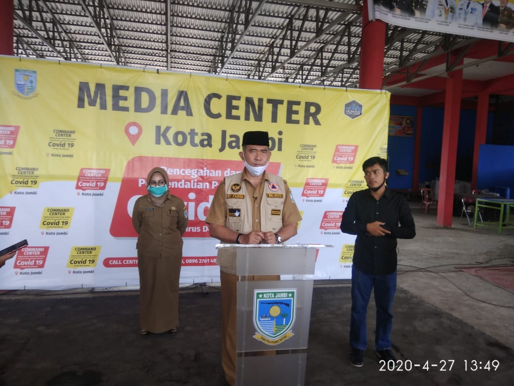 Hadapi Kemungkinan Penambahan Pasien Covid-19, Pemkot Jambi Rencanakan Rekrut Banyak Relawan