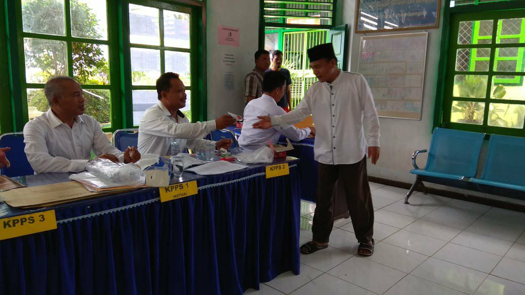 Pilkada Merangin - 139 Warga Binaan Lapas Klas II Bangko Berikan Hak Pilih