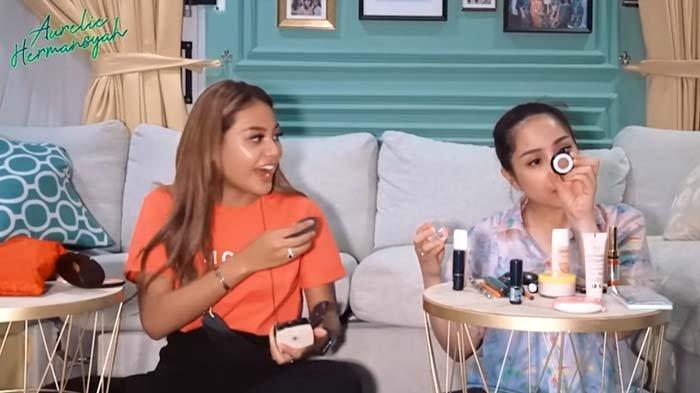 Terbiasa Pakai Make Up Ratusan Ribu Nagita Slavina Ditantang Aurel Dandan Pakai Make Up Rp 25 Ribuan