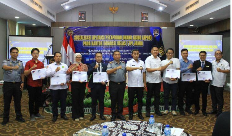 Ada Aturan Baru Izin Tinggal Orang Asing, Imigrasi Jambi Sosialisaiskan APOA