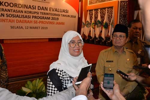 KPK Sebut Supervisi Pencegahan Korupsi di Pemprov Jambi Bergerak Positif