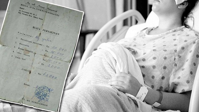 Biaya Persalinan di Tahun 1988 Cuma Rp 63 Ribu, Celetuk Netizen 'Pantasan Orang Dulu Anaknya Banyak'