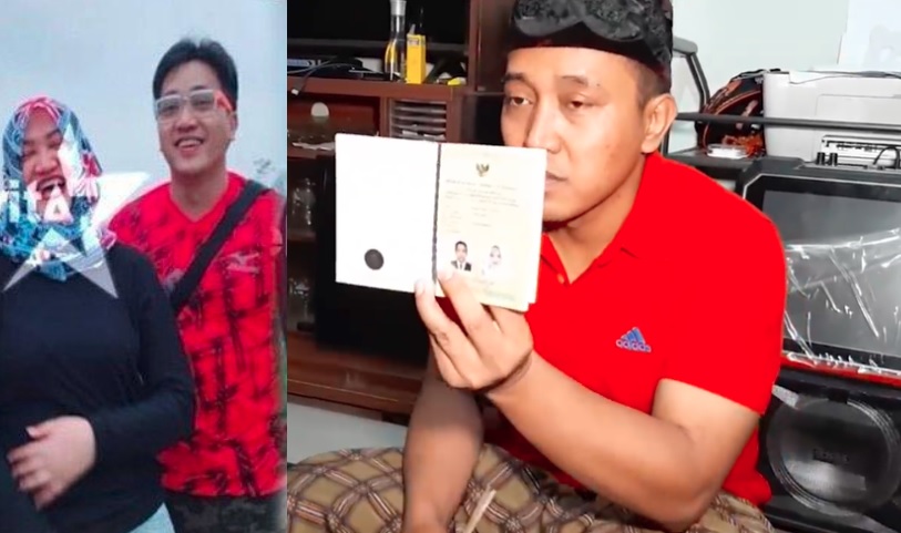 Jelang Hasil Otopsi Keluar, Teddy Pamer Buku Nikah dengan Lina Mantan Sule: Gak Terasa Sudah Setahun