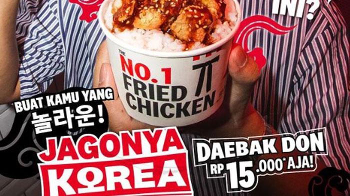 3 Promo KFC Hari Ini 2 September 2023, Daebak Don Rp15 Ribuan