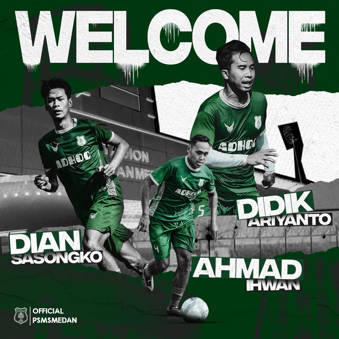 PSMS Medan Kembali Dapatkan 3 Pemain Baru, Eks Pemain Arema FC dan PSIM Jogyakarta