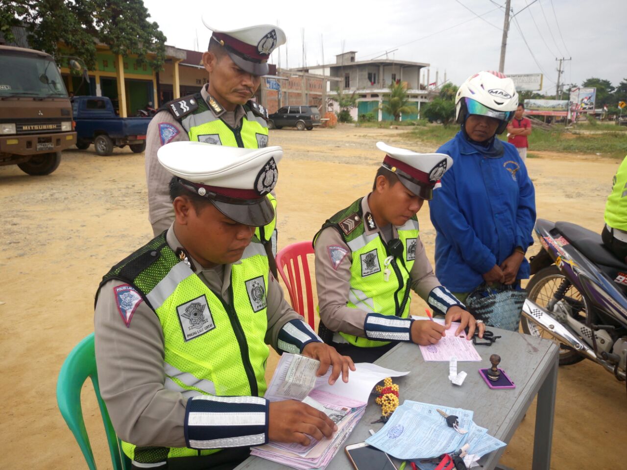 37 Lembar Tilang Dikeluarkan Sattlantas Polresta Jambi