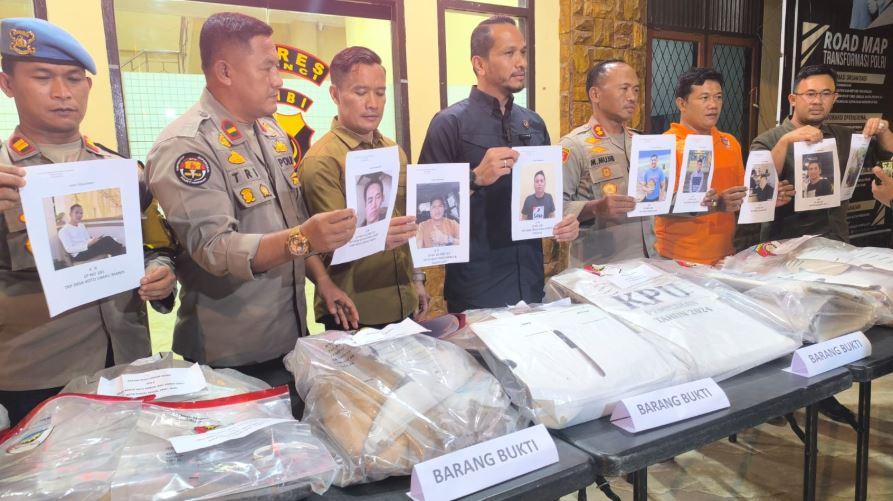 5 Kasus Pembakaran dan Perusakan Kotak Suara di Polres Kerinci pada Pilkada 2024