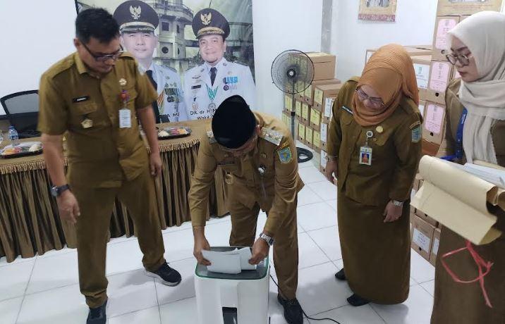 Pemkota Jambi Lakukan Pemusnahan Arsip