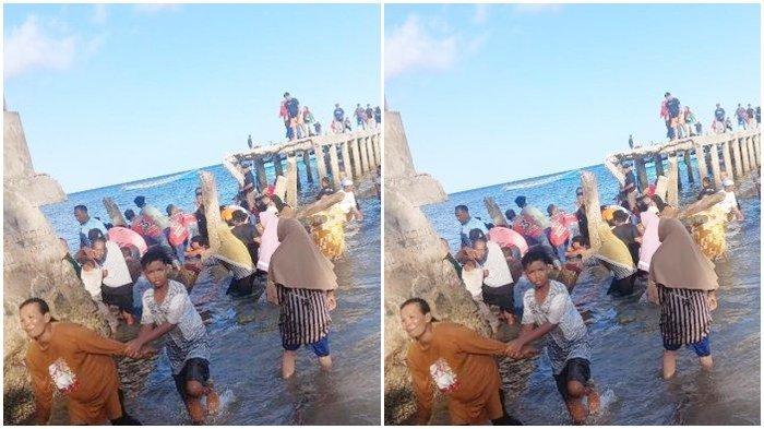 Jembatan Ambruk di Pulau Hatta Maluku Tengah saat Kampanye Paslon Pilkada, 7 Orang Tewas