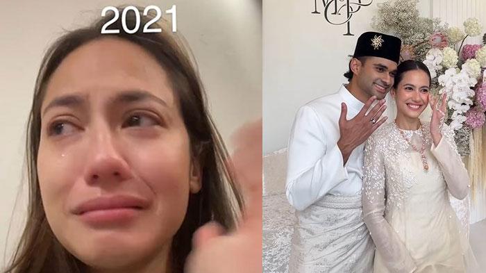 4 Potret Perjalanan Cinta Pevita Pearce, Dimulai dengan Tangisan Berakhir di Pelaminan