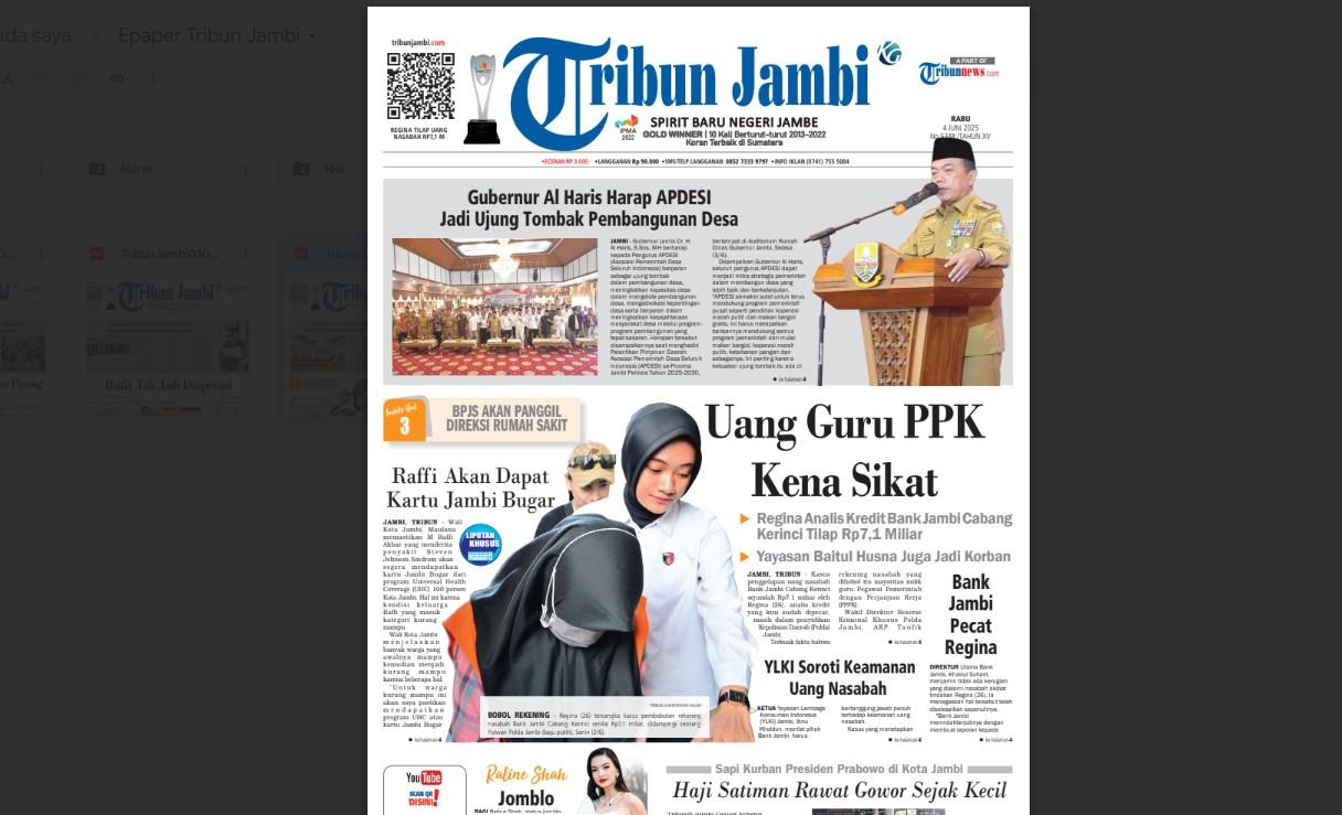 5 Berita Populer Jambi, Daftar Korban Pembobolan Rekening Bank Jambi s/d Ular Piton 6 Meter Telan K