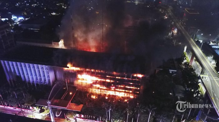 Polisi Duga Kebakaran Gedung Kejagung Ada Unsur Pidana, Sumber Api Bukan Berasal Dari Arus Pendek