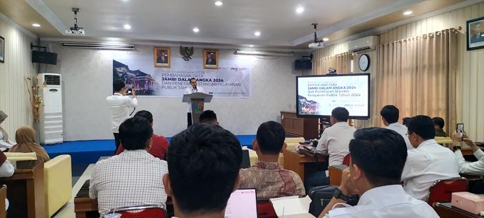 BPS Jambi Gelar FGD Pembahasan Data dan Penetapan Standar Pelayanan Publik