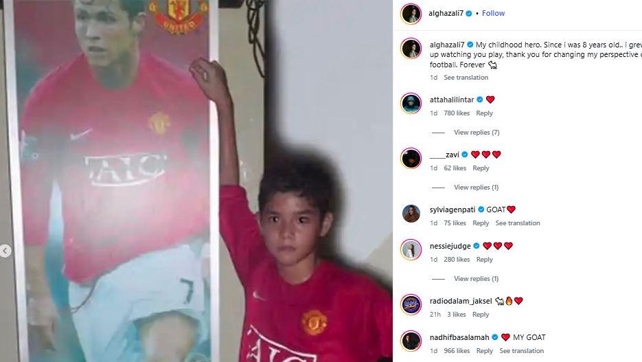 Al Ghazali Sedih Cristiano Ronaldo Tersingkir dari Piala Dunia 2026, Tulis Pesan Menyentuh - Tribunjambi.com