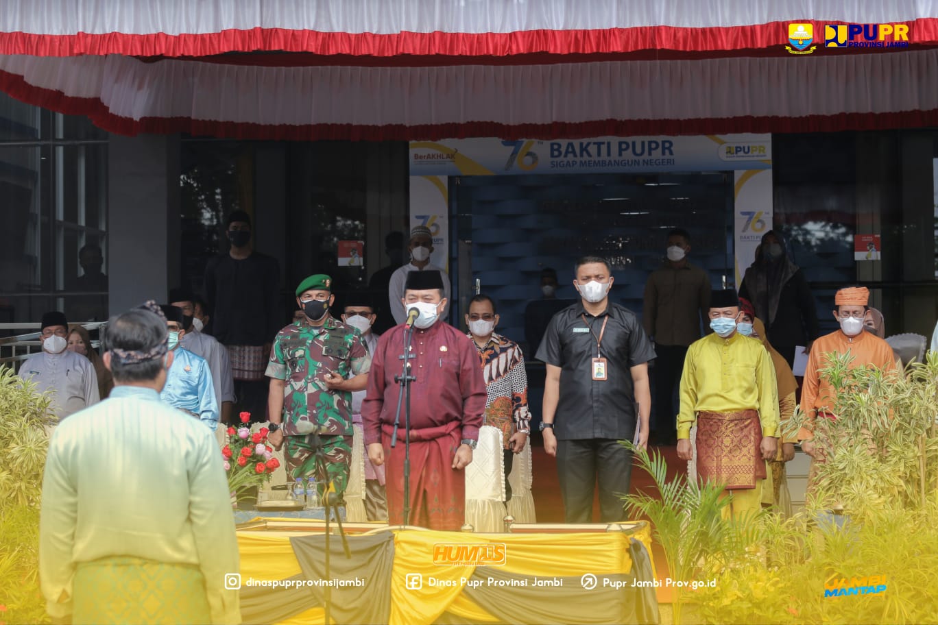 Dinas PUPR Provinsi Jambi Maknai Hari Bhakti ke-76 PU Dengan Semangat Kebersamaan