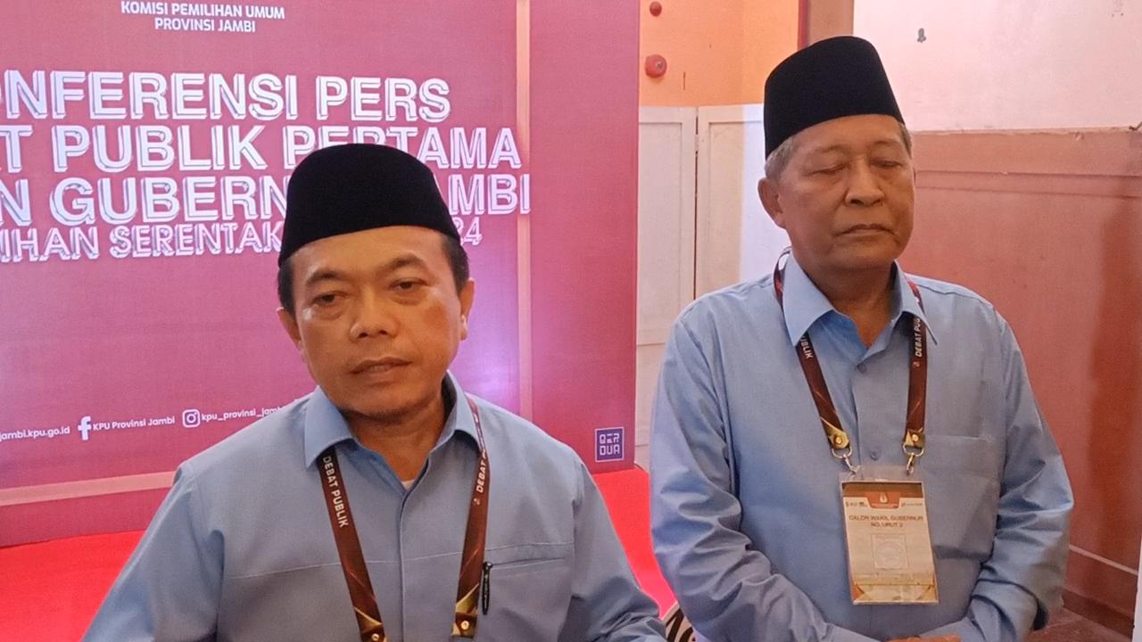 Usai Debat Perdana Pilgub Jambi, Al Haris Tegaskan Visi-Misi Jambi Mantap Semua Tercapai