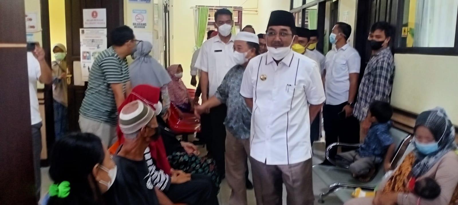 Sidak ke RSUD KH Daud Arif, Anwar Sadat Temukan Layanan Pasien Lama