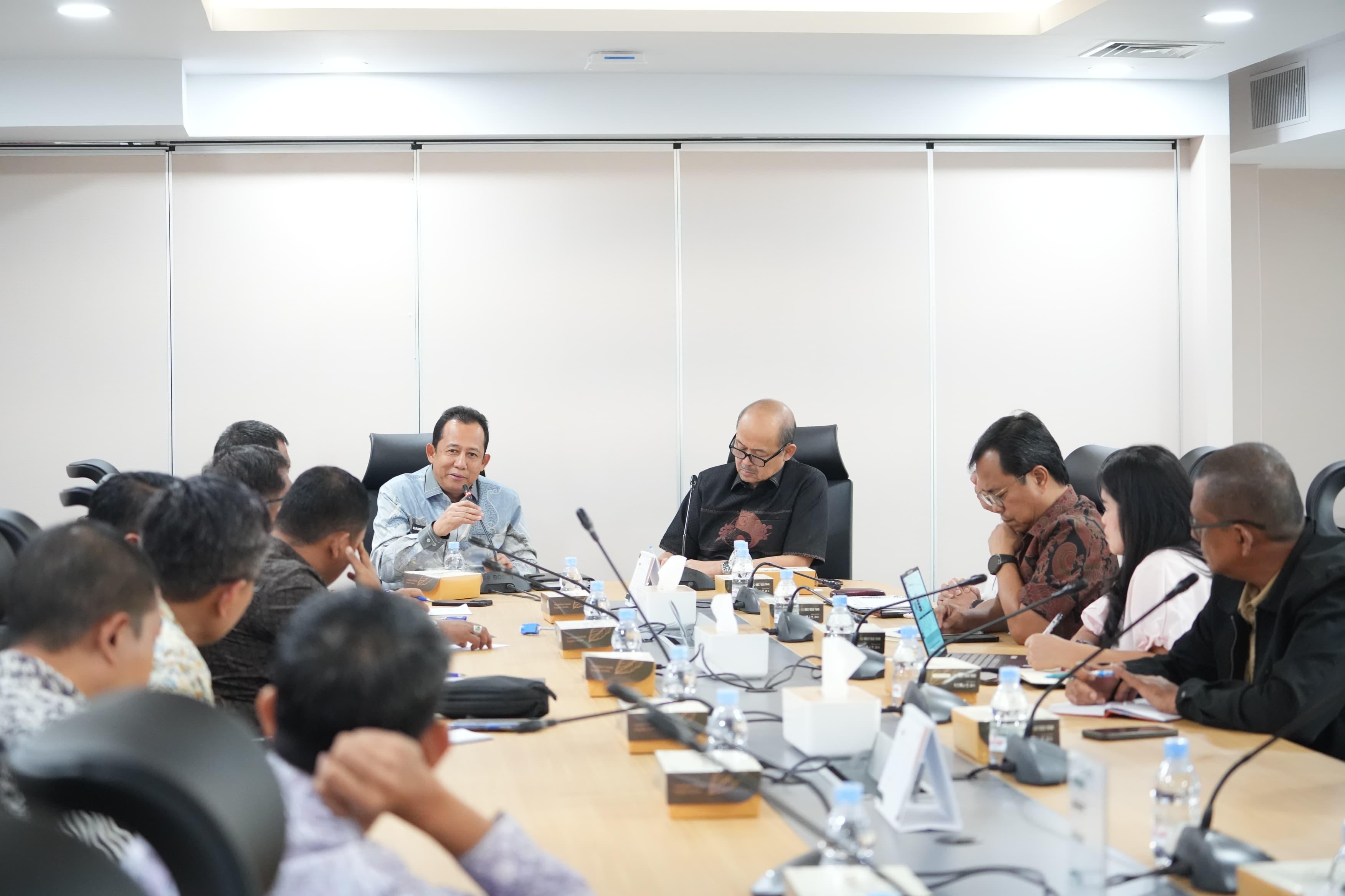 Bupati Muaro Jambi Audiensi dengan Badan Bank Tanah, Optimalkan Pemanfaatan Lahan